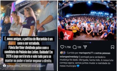 Liderança da Direita que participou de evento do PT e do PCdoB ataca colega após ela participar de evento evangélico que teve presença de Orleans