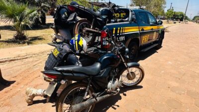 PRF recupera em Timon duas motocicletas furtadas em Teresina