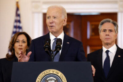 Biden diz que primeira fase de acordo em Gaza é um cessar-fogo ‘completo’ de seis semanas