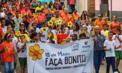 Prefeitura de Icatu, realiza grande caminhada de encerramento da campanha Maio Laranja