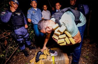 Polícia Militar apreende quase uma tonelada de maconha em operação na Grande Ilha