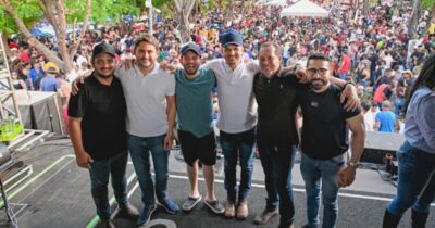 Juscelino Filho prestigia festejos e reforça trabalho por Tuntum e Matões