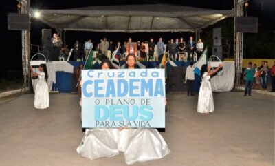 COM APOIO DA ASSEMBLÉIA DE DEUS, CEADEMA PROMOVE A 1ª CRUZADA EVANGELÍSTICA E SOCIAL, EM BELÁGUA/MA