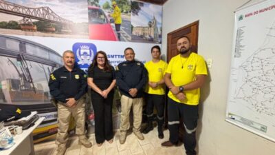 SMTTM fortalece parceria com PRF para garantir mobilidade durante interdição da Ponte Metálica