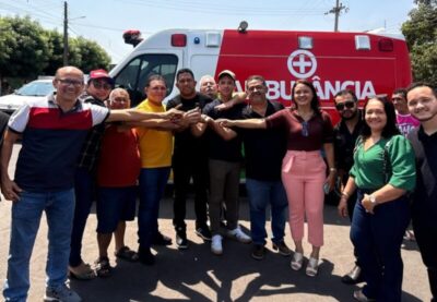 Mata Roma recebe segunda ambulância nova com apoio do Governo do Estado