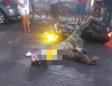 Acidente fatal em Timon: Motociclista morre ao colidir com caminhão boiadeiro