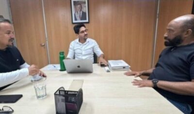 PREFEITO HELIEZER TEM AGENDA POSITIVA COM SECRETÁRIOS DO GOVERNO ESTADUAL EM SÃO LUÍS