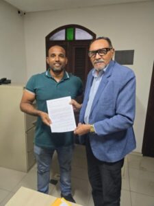Professor Miranda oficializa candidatura para presidência da Federação Maranhense de Basquete