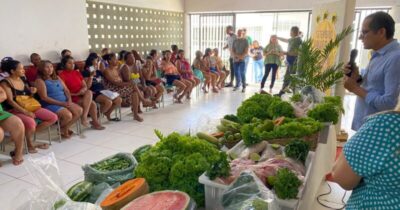 Prefeitura de São José de Ribamar entrega 5 toneladas de alimentos a famílias de estudantes