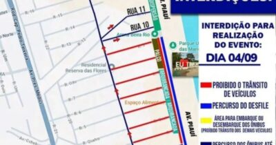 Desfile Cívico marca retorno às ruas de Timon após 8 anos