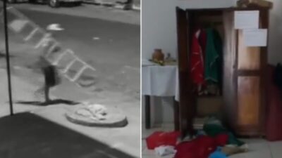 Polícia investiga os crimes