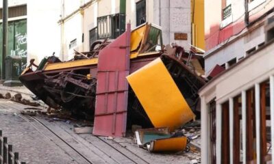 Acidente com bondinho em Lisboa em Portugal deixa 17 mortos