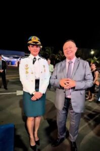 Amanda Coelho é a primeira Coronel promovida no Corpo de Bombeiros em mais de 121 anos