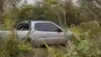 Corpos são encontrados em carro abandonado na zona rural de Guimarães no Maranhão
