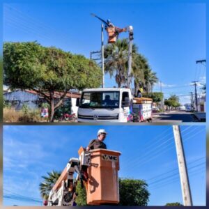 Chiquinho FC moderniza iluminação pública da Avenida Engenheiro Paiva em Codó