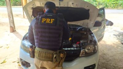 Carro roubado em Pernambuco é recuperado pela PRF em Bom Jesus das Selvas