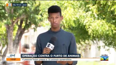 Quatro pessoas são presas e 16 animais são apreendidos em operação que investiga furto de gado no MA