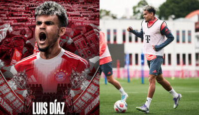 Bayern de Munique tira Luis Díaz do Liverpool por R$ 490 milhões