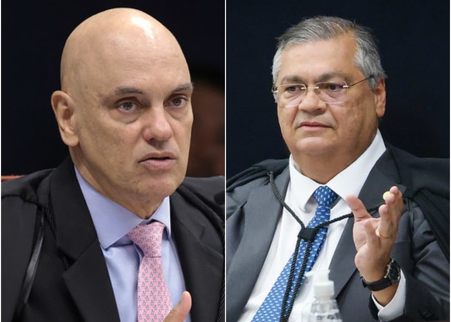 Alexandre de Moraes e Flávio Dino votam para condenar Bolsonaro e mais sete réus por golpe de Estado