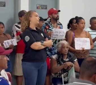 Moradores do povoado Buritizal, em Santo Amaro, cobram desbloqueio de recursos do Minha Casa Minha Vida após pedido equivocado do ICMBio