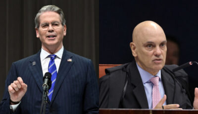 EUA continuarão mirando indivíduos que fornecem suporte a Moraes, diz secretário de Trump