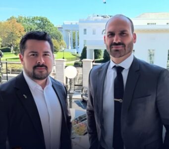 PGR denuncia Eduardo Bolsonaro e Paulo Figueiredo