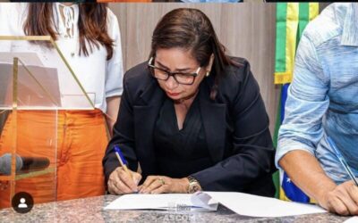 Prefeita de Paço do Lumiar renova adesão do município ao programa Cidade Empreendedora