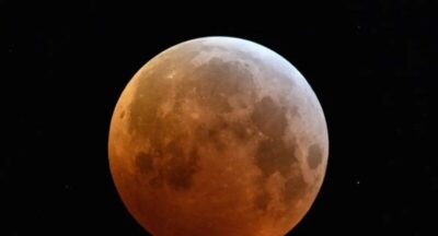 Lua de sangue: eclipse lunar total ocorre neste domingo