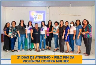 Prefeitura de Barreirinhas, realiza ação em alusão a campanha pelo Fim da Violência Contra a Mulher