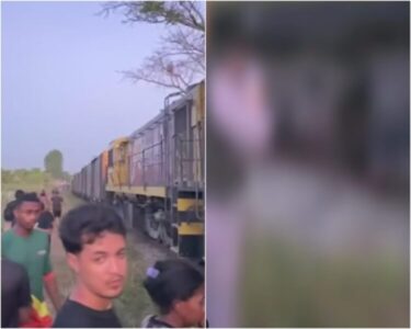 Jovem perde a vida após ser atingido por trem em Pirapemas