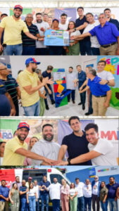 Pedro Lucas reforça ações sociais ao lado de Orleans Brandão em Humberto de Campos e Primeira Cruz