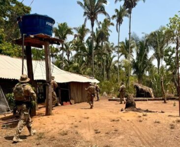 PF deflagra operação em conjunto com Funai e Ibama para combater crimes em terra indígena no MA