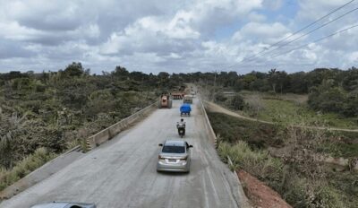 Sinfra diz que está intensificando recuperação da MA-014 com cinco frentes de trabalho na Baixada Maranhense
