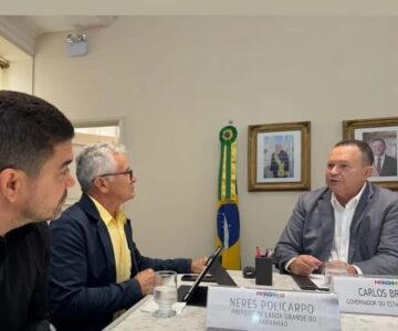 Prefeito de Lagoa Grande busca aproximação com o governador em São Luís