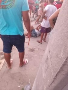 Mais um acidente no bairro Cebola em Barreirinhas deixa duas pessoas feridas