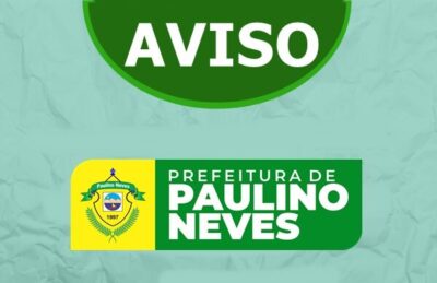 ATENÇÃO! População de Paulino Neves