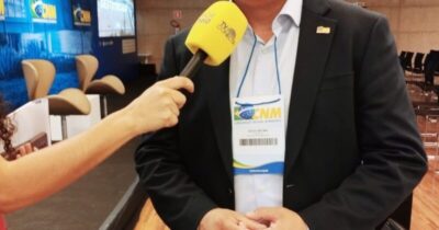 Lécio Gustavo, prefeito do município de Alvorada da Gurguéia (PI), participou da Mobilização Municipalista em Brasília
