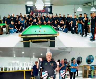 64 feras da sinuca nacional chegam, nesta semana, para o 3⁰ Maranhão Open de Snooker Six