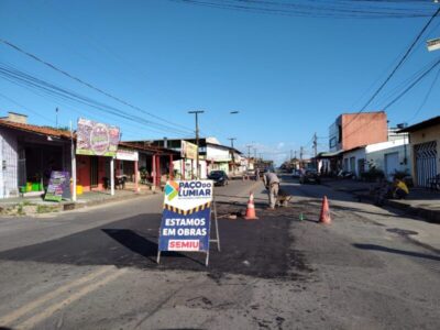 Prefeitura de Paço do Lumiar avança na infraestrutura com obras de recuperação viária