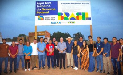 Iniciada construção de 100 casas urbanas, em Amarante, viabilizadas pelo deputado Hildo Rocha