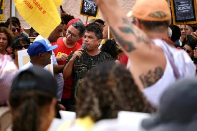 Márcio Jerry participa de ato contra PEC da Blindagem e Anistia em São Luís
