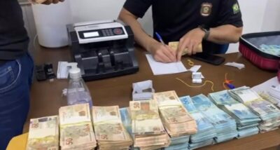 Polícia Federal apreende R$ 467 mil na casa da mãe do prefeito de Caxias