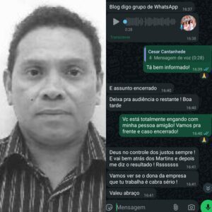 “Eu como policial federal, eu posso fazer isso”: César Cantanhede usa patente para ameaçar bequimãoense