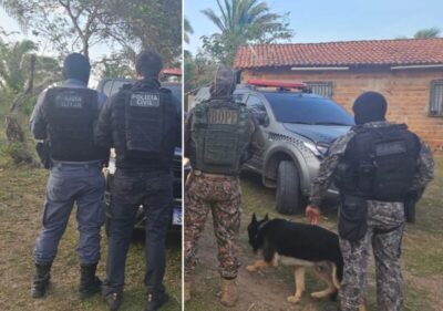 Polícia realiza prisões de suspeitos, apreensões de armas e drogas e recuperação de veículos em São João Batista, Viana, Olinda e Arari