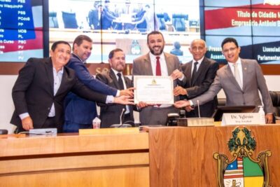 Assembleia entrega Título de Cidadão Maranhense ao empresário Antônio Barbosa