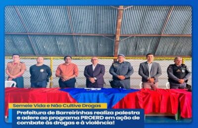 Prefeito Dr. Amilcar Rocha em parceria com a PM promovem abertura do Programa “PROERD” em Barreirinhas