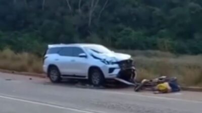 Dois ocupantes de moto morrem em colisão na BR-222