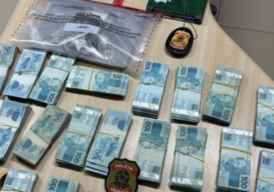PF prende dois em São Luís e apreende R$ 250 mil