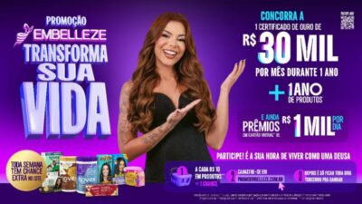 Embelleze aposta em nostalgia e tecnologia para lançar a maior campanha promocional de sua história