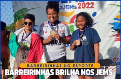 Atletas de Barreirinhas brilham nos JEMs